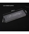 Alimentation 150W / 12V DC - 12.5A, étanche IP67