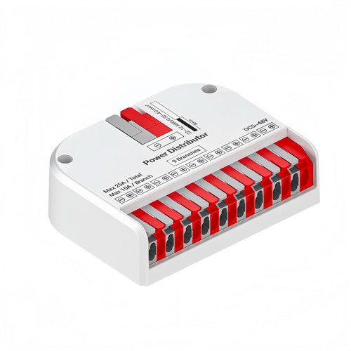 Répartiteur ruban LED - Hub avec 9 sorties, 25A
