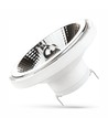 Spot LED G53 11W - 12V, AR111, Blanc