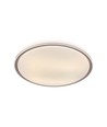 Plafonnier LED V-Tac 30W/60W/30W avec télécommande - 3-en-1, dimmable, anneau brun, source incluse
