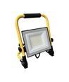 Projecteur LED 50W sur trépied - câble 3m, lampe de chantier, boîtier noir, IP65, puce CREE, 6 ans de garantie