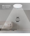 Lampe LED V-Tac 18W avec capteur et CREE - 5-en-1 CCT, IP65, 6 ans de garantie