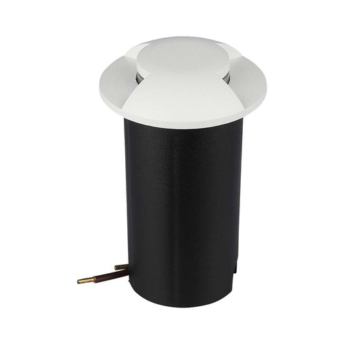 Spot LED à encastrer V-Tac 1W - IP67, boîtier blanc, 6400K