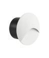 Spot encastrable LED 3W pour escalier - Rond, blanc, IP65, 3000K