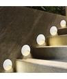 Spot encastrable LED 3W pour escalier - Rond, blanc, IP65, 3000K