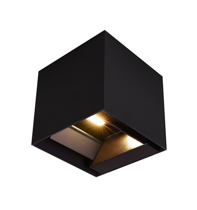 Applique solaire V-Tac 9W avec capteur - IP65, 3-en-1 CCT, noir