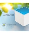 Applique solaire V-Tac 9W avec capteur - IP65, blanc, 3-en-1 CCT