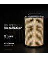 Lampe de jardin solaire V-Tac 1,2W - IP65, 2800K, dimmable, blanc chaud