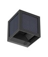 Applique solaire V-Tac 9W avec capteur - IP65, noir, 3-en-1 CCT