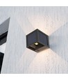 Applique solaire V-Tac 9W avec capteur - IP65, noir, 3-en-1 CCT