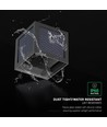 Applique solaire V-Tac 9W avec capteur - IP65, noir, 3-en-1 CCT