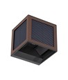 Applique solaire V-Tac 9W avec capteur, CCT - IP65, couleur corten