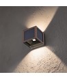Applique solaire V-Tac 9W avec capteur, CCT - IP65, couleur corten