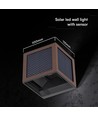 Applique solaire V-Tac 9W avec capteur, CCT - IP65, couleur corten
