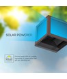 Applique solaire V-Tac 9W avec capteur, CCT - IP65, couleur corten