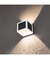 Applique murale LED solaire V-Tac 9W - CCT, IP65, blanc, avec détecteur PIR