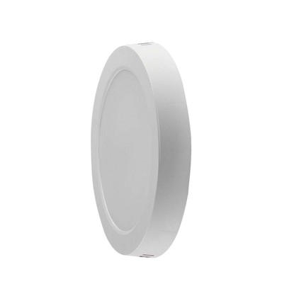 Dalle LED en saillie 6W Ø12cm - CCT, Backlit, puce CREE, garantie 6 ans, ronde