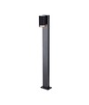 V-Tac Borne d'éclairage extérieur GU10 50cm - IP44, noir, sans ampoule