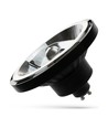 Spot LED GU10 12W noir - AR111