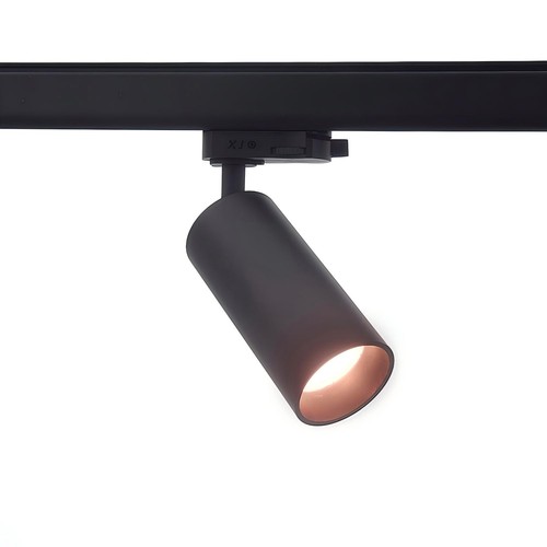 Spot sur rail triphasé 10W RA97 - Dimmable, 110lm/W, noir