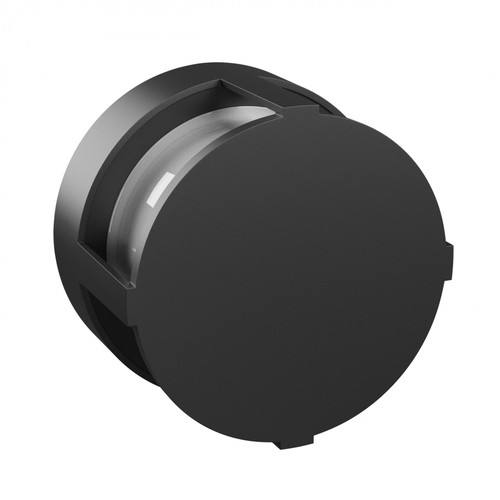 Applique murale ronde 10W CCT - IP65, noir, 360°, 3-en-1 CCT
