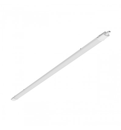 Réglette LED 150cm 45W Câblage traversant, 5400lm, IP65, industrie/atelier
