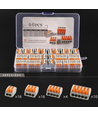 Kit de bornes de connexion 46 pcs - 0,32-2,5 mm² pour 2/3/4/5 fils