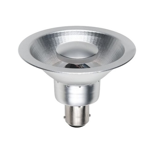 Ampoule LED AR70 BA15d 9W dimmable, 12V - 510lm, 35°, boîtier gris