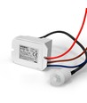 Détecteur de mouvement et de lumière PIR 800W - IP65, capteur encastré