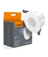 Détecteur de mouvement et de lumière PIR 1200W - Blanc, encastrable