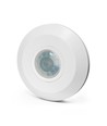 Détecteur de mouvement et de lumière PIR, 800W - Blanc, capteur encastré