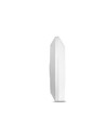 Détecteur de mouvement et de lumière PIR, 800W - Blanc, capteur encastré