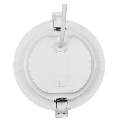 Dalle LED encastrable Dure 3 12W - CCT, IP54, Ø14,5cm, rond