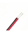 Câble 20m 1,2mm² rouge/noir - 2 fils (16AWG), 12V-24V, pour ruban LED