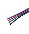 Câble RGB 20m 1,2mm² - 4 fils (16AWG), 12V-24V pour ruban LED