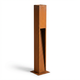 Borne de jardin Corten - 100 cm, 12W, IP65 extérieur, source lumineuse incl.
