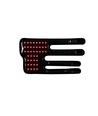 Guêtre de luminothérapie pour chiens - pattes & articulations, rouge/infrarouge, batterie