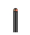 20m Câble rouge/noir, noir rond - 2x0,35mm², 12V-24V, pour ruban LED