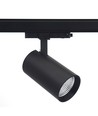 Spot sur rail triphasé 29W RA98 - 110lm/w, 38 degrés, noir