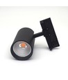 Spot sur rail triphasé 29W RA98 - 110lm/w, 38 degrés, noir
