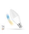 Ampoule LED Smart Home E14 5W - C38, Tuya/Smart Life, fonctionne avec Google Home, Alexa et smartphones