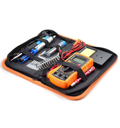 Kit fer à souder avec multimètre