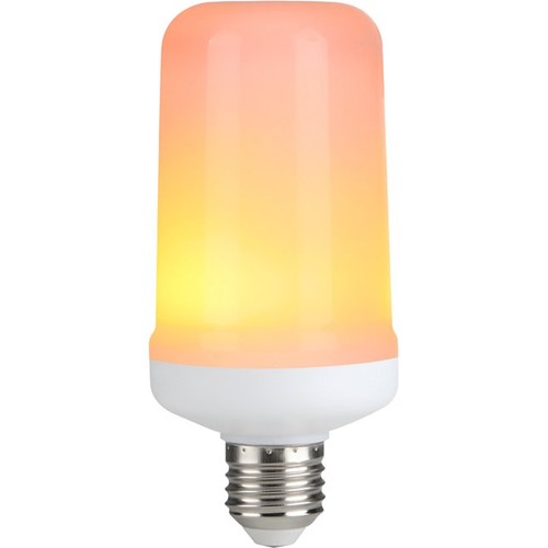 Ampoule LED E27 5W à effet flamme - 14cm, 1500K, effet scintillant