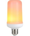 Ampoule LED E27 5W à effet flamme - 14cm, 1500K, effet scintillant