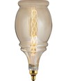 Ampoule filament E27 6W XXL Flex Bell - 250lm, dimmable, 2000K, verre doré