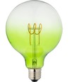 Ampoule LED filament E27 4W dimmable - G125, Flex Globe, Vert, 140lm