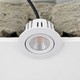 Spot encastrable 7W RA96 CCT + DimToWarm pour isolation - dimmable, Trou: Ø6,8 cm, Dim: Ø9,3 cm
