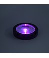 Sous-verre LED RGB rechargeable - Noir, IP54 extérieur