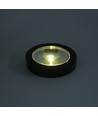 Sous-verre LED RGB rechargeable - Noir, IP54 extérieur