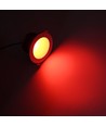 Spot encastrable 13W Ø11,4cm RGB+CCT RA93 - 24V DC, Trou: Ø9,5 cm, Dim: Ø11,4 cm, Bord blanc